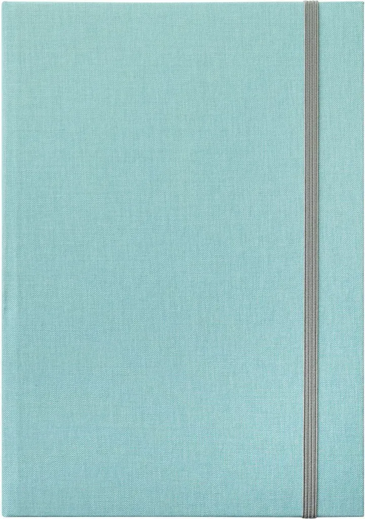Quaderno Goldbuch Bella Vista Aqua 15x22 cm - 200 Pagine Bianche Premium