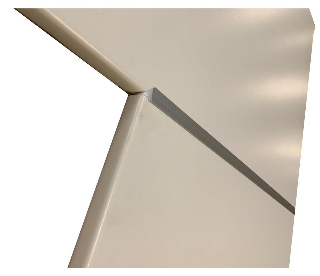 Eckverbindungsschiene Aluminium 28 mm Arbeitsplatten Produktbild 