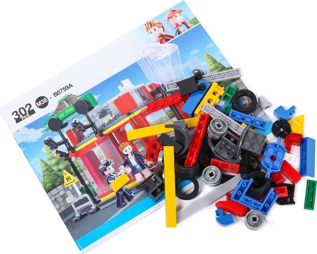 Sluban Town La Venta Bauspiel 302 Stücke Mehrfarbig Mehrfarbig One Size