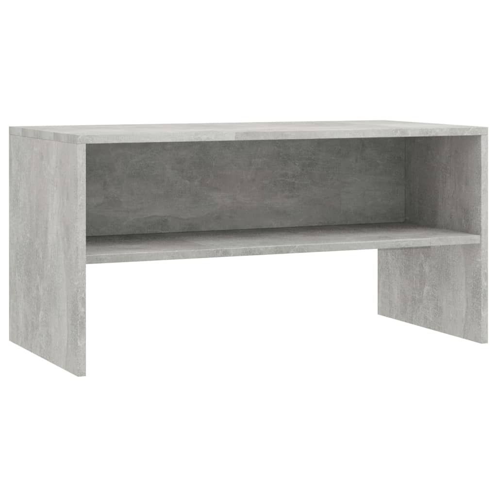 "Winter Sale"TV-Schrank Betongrau 80x40x40 cm Holzwerkstoff - TV-Schränke - clorisNeu7734062