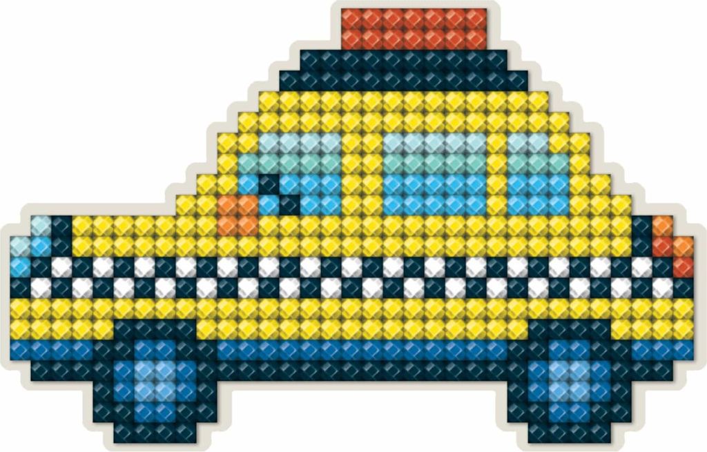 Auslaufmodell CdA Diamanten Malerei Set Magnet 8,5x5,5cm, DCM030