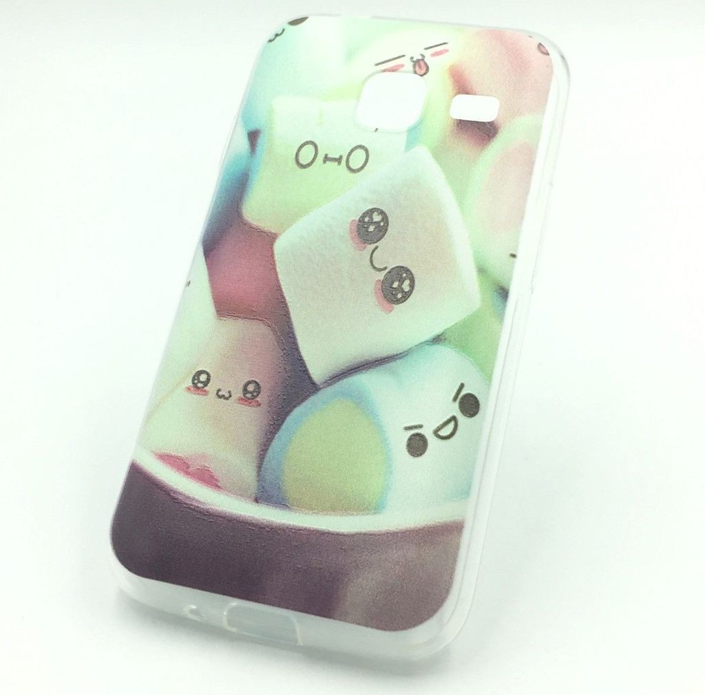 Handyhülle Schutzhülle für Samsung Galaxy J1 Mini Case Cover Bumper Etuis Silikon Mehrfarbig