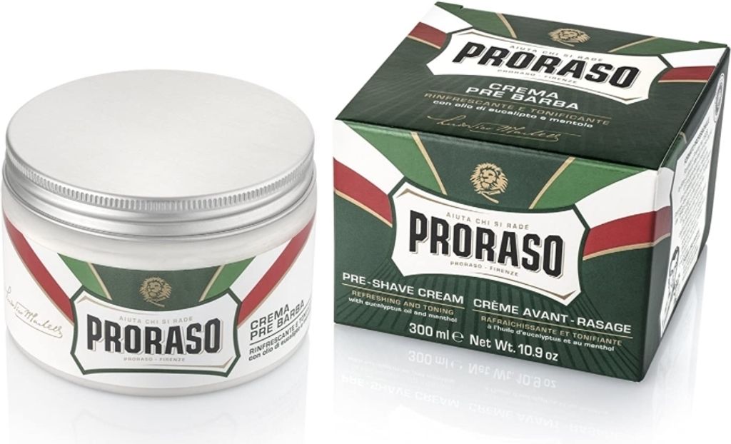 Proraso krém před a po holení s mentolem (300 ml) Obrázek produktu 