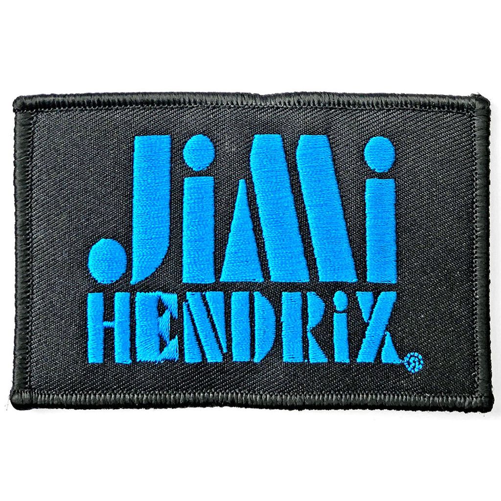Jimi Hendrix Stencil Logo Aufbügler