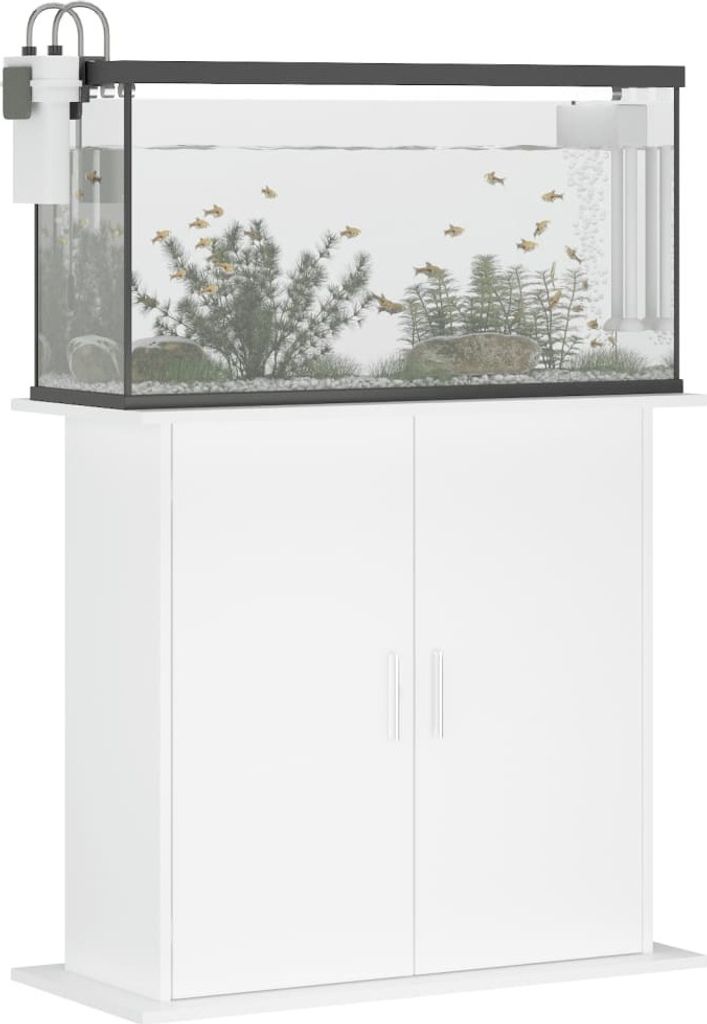 vidaXL Stojak pod akwarium biały 81x36x73 cm Materiał Zdjęcie produktu 7