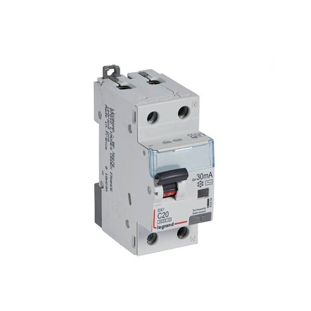 Protection différentielle combinée+DX3 1p+n 20a 30 mA Image du produit 