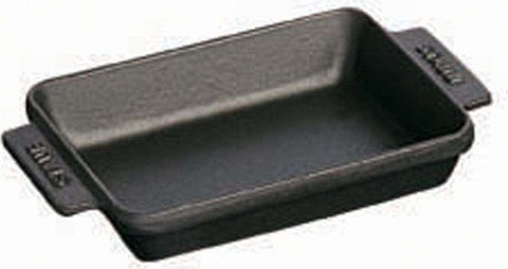 STAUB Rectangular Mini Baking Tray 250 ml Black