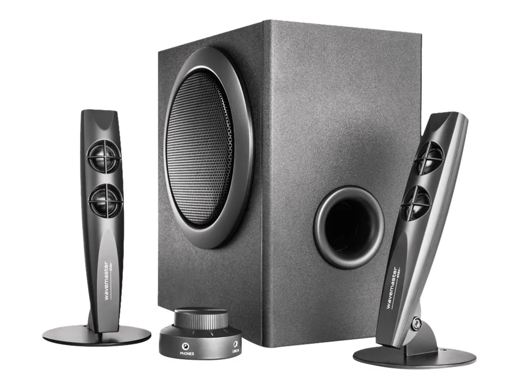Améliorez le Son de votre PC avec le Système 2.1 Bluetooth Wavemaster STAX
