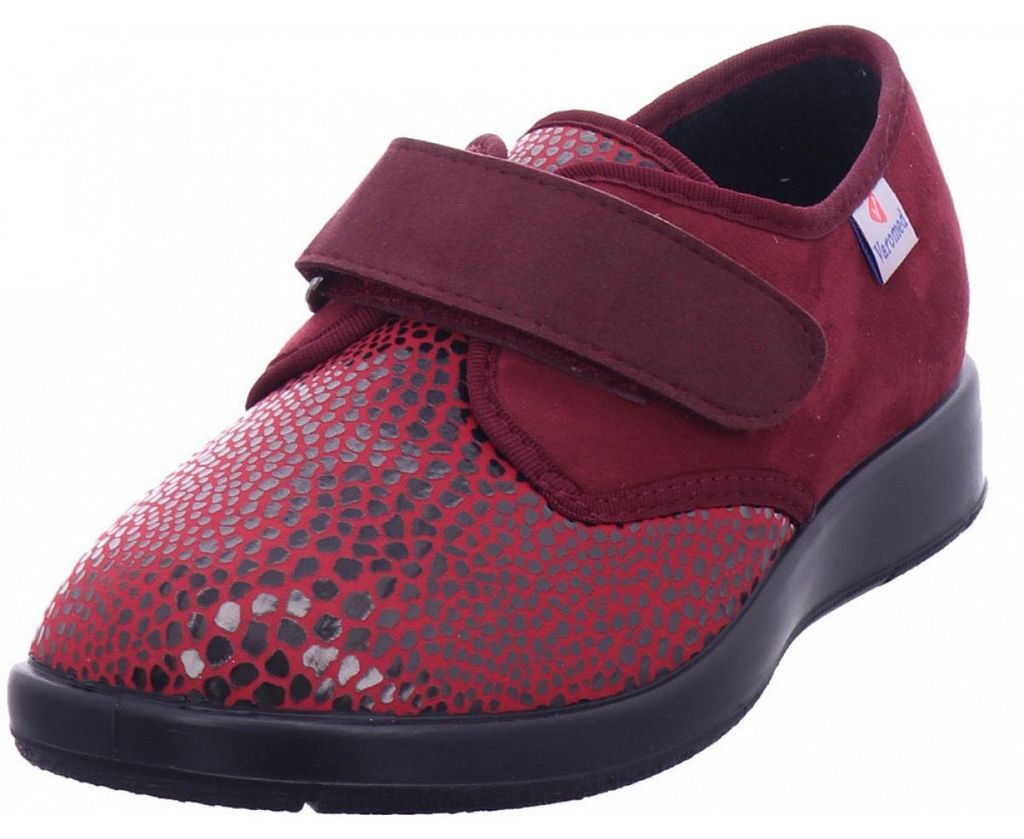 Varomed zürich stretchschuh Hausschuh rot in Gr. 44