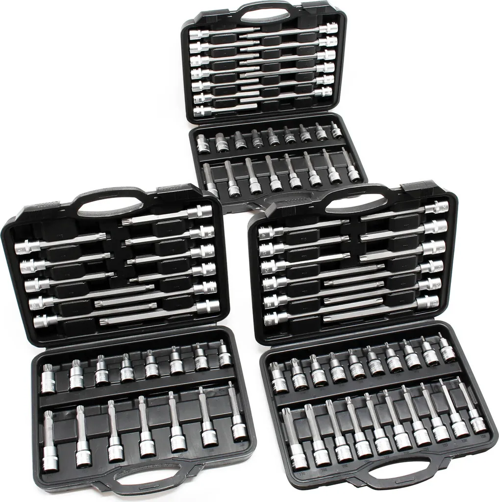 Kit Bussole 88 pz Torx e Esagonali 1/2" | Acciaio CR-V Alta Resistenza