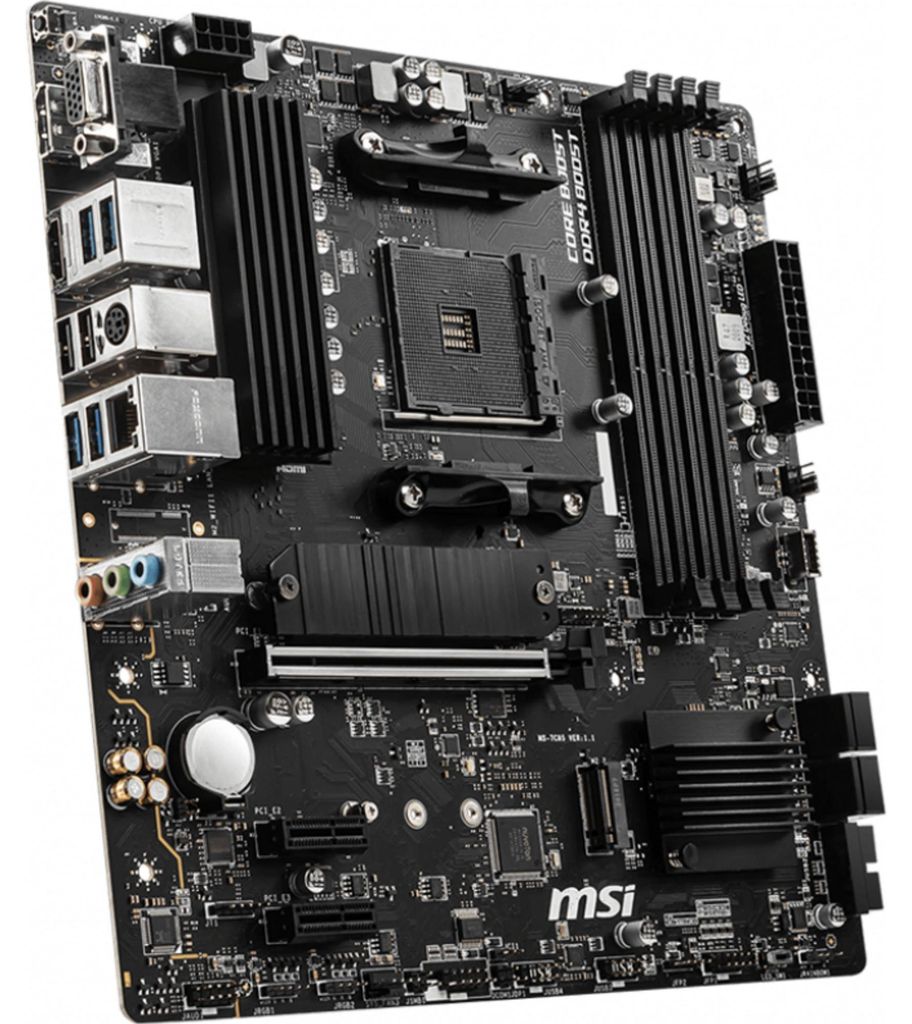 MSI B550M PRO-VDH, AMD, Socket AM4, AMD Ryzen 3000 Series, Immagine del prodotto 