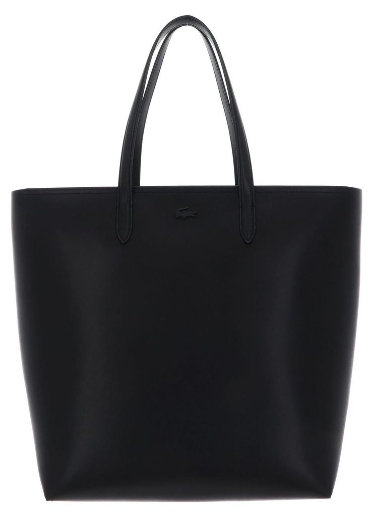 LACOSTE Shopper Vertical Shopping Bag Noir Sinople schwarz