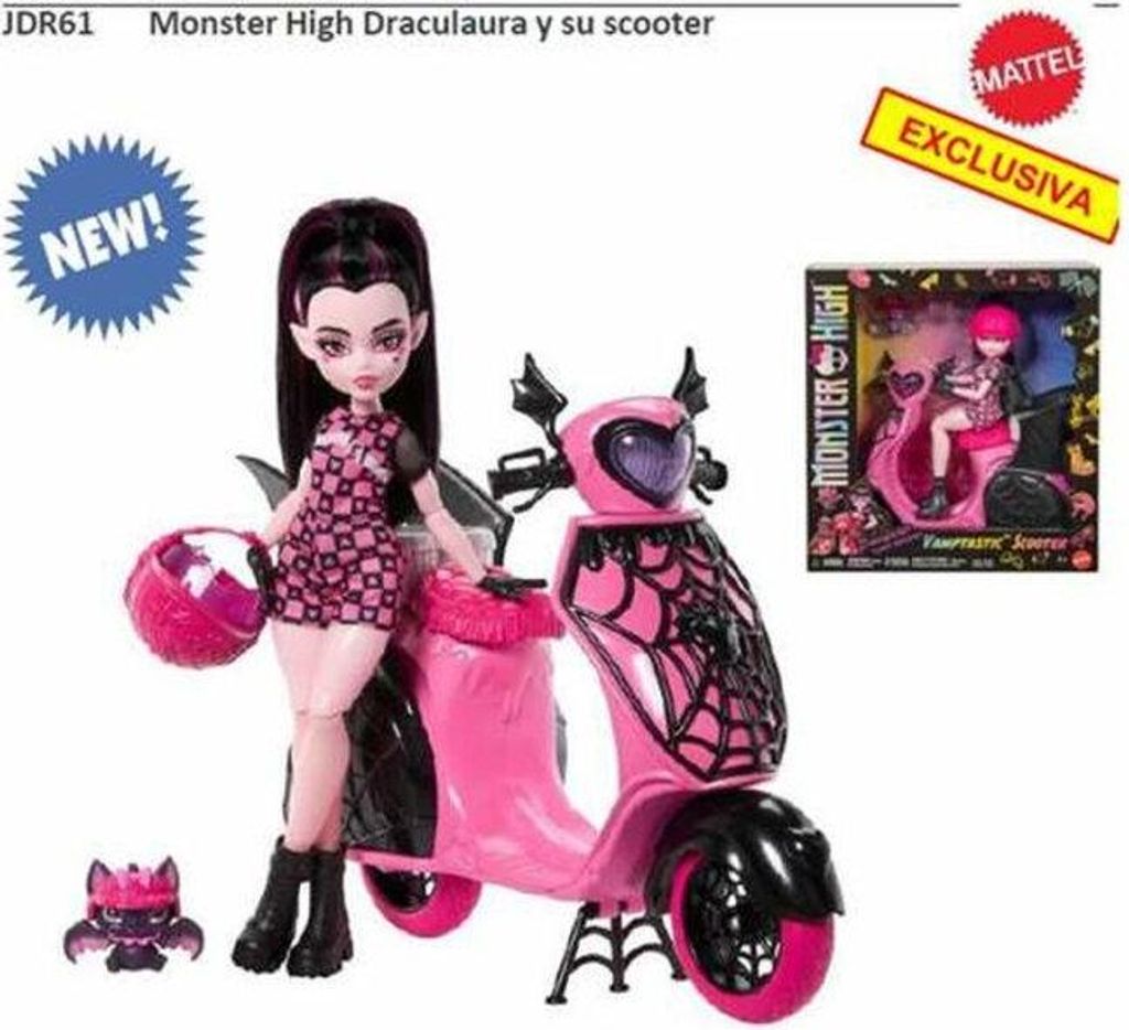 Monster High JDR61, Fashionpopp, Vrouwen, 4 jaar, Meisje, Productafbeelding 