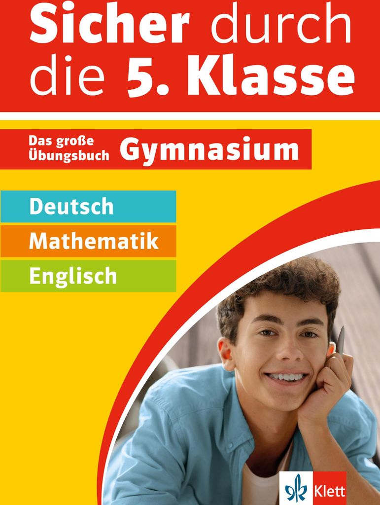 Klett Sicher durch die 5. Klasse - Deutsch, Mathematik, Produktbild 