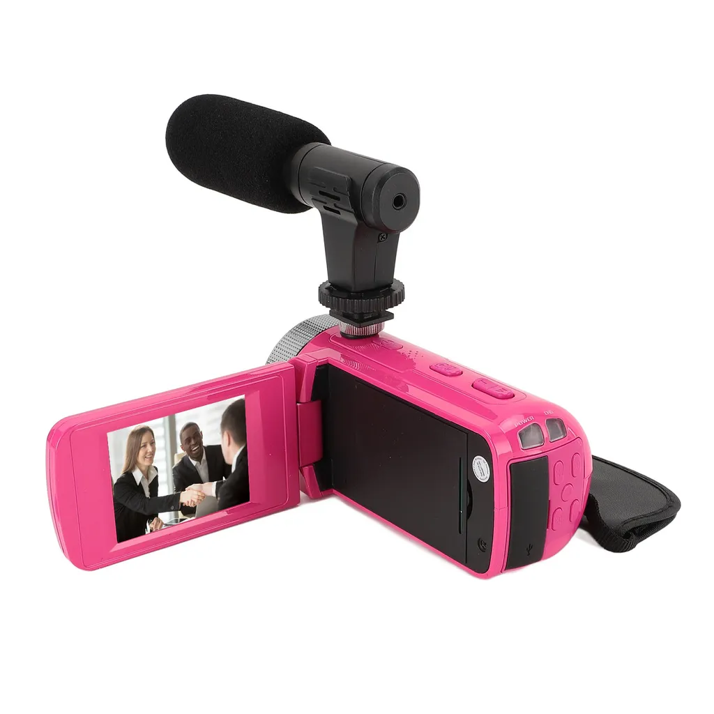 Caméra vidéo numérique et caméscope avec micro pour Vlogging et YouTube - 2