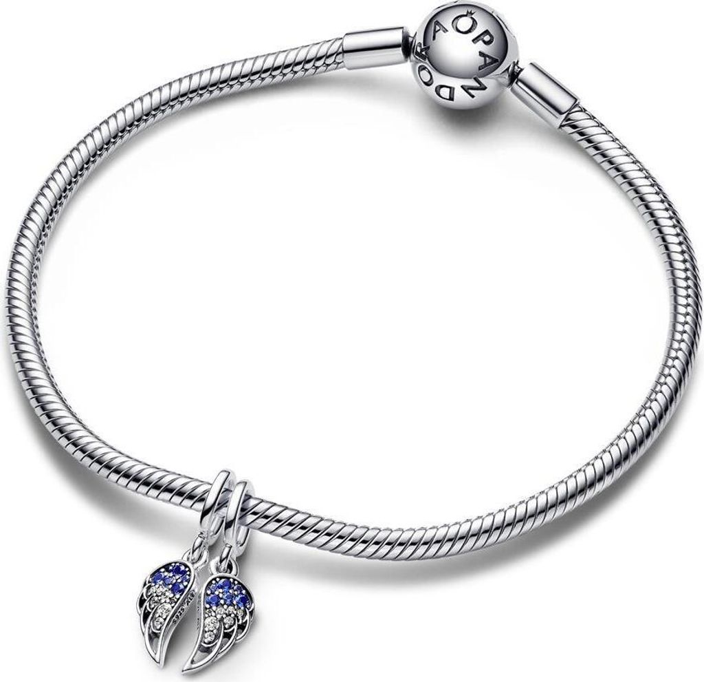 Pandora Sparkling Divisible Angel Wings Přívěsek 792821C01 Obrázek produktu 4