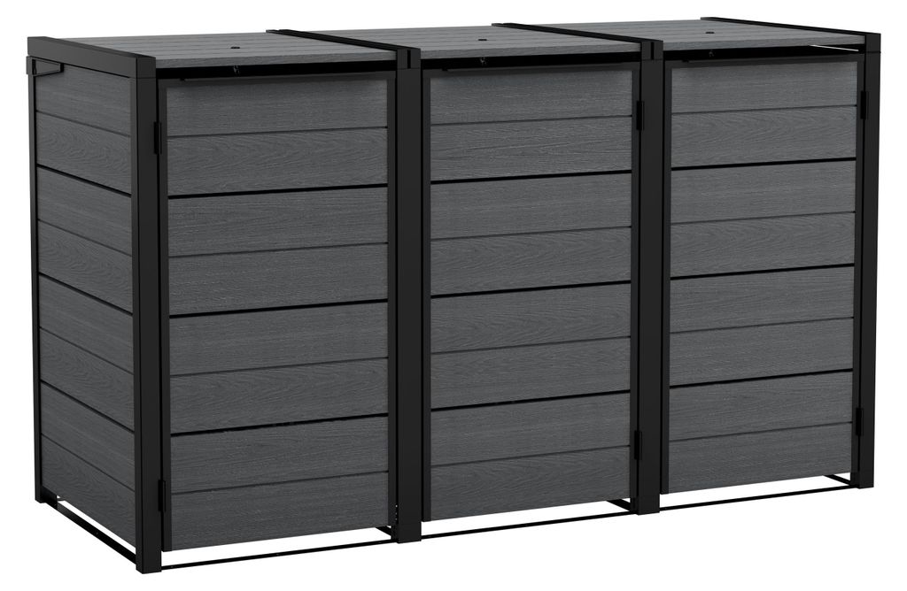 Keter Hide Away tuinafvalcontainer, uitbreiding van 120 Productafbeelding 