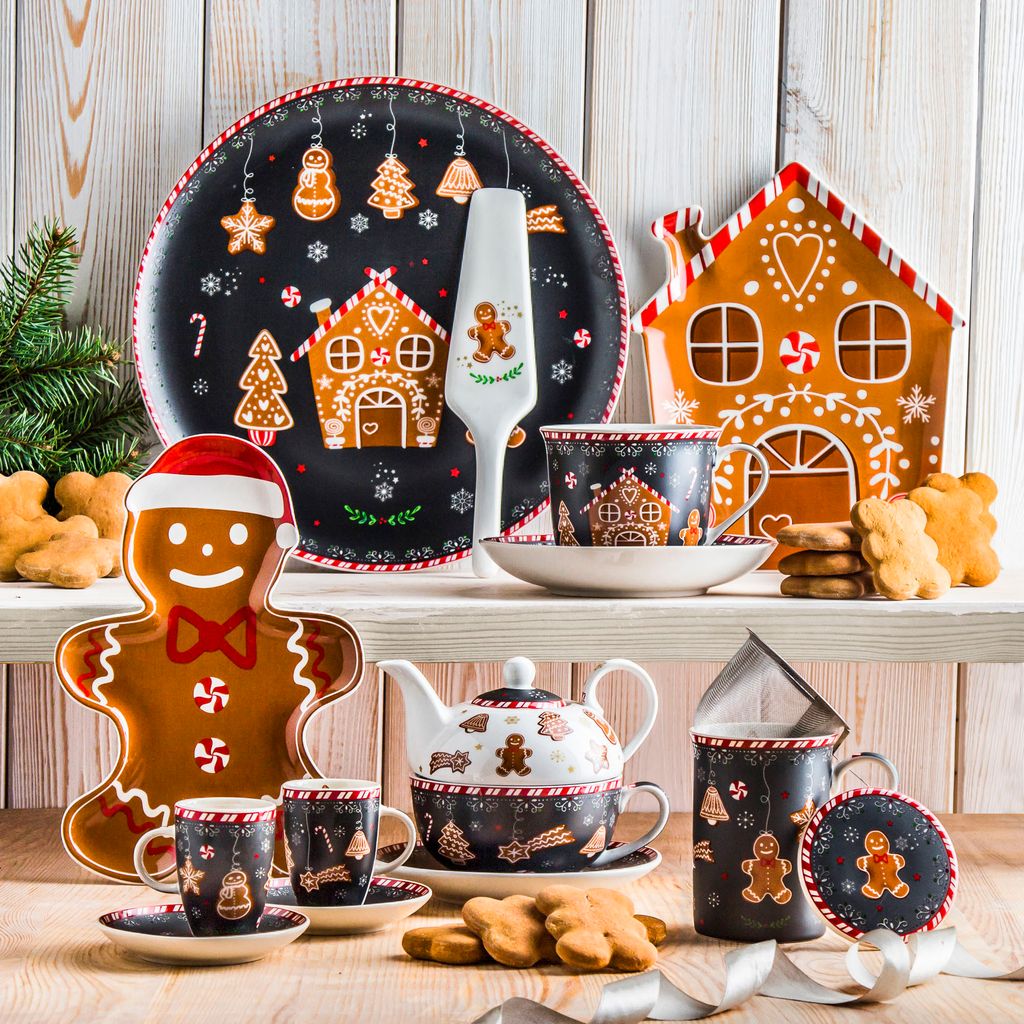 Kuchenteller GINGERBREAD Lebkuchenmännchen D. | Kaufland.de