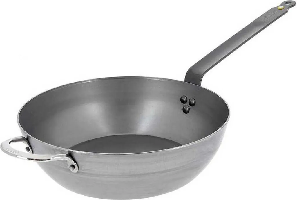 Marmite de Campagne en Acier 32 cm pour Mijoter vos Plats Maison