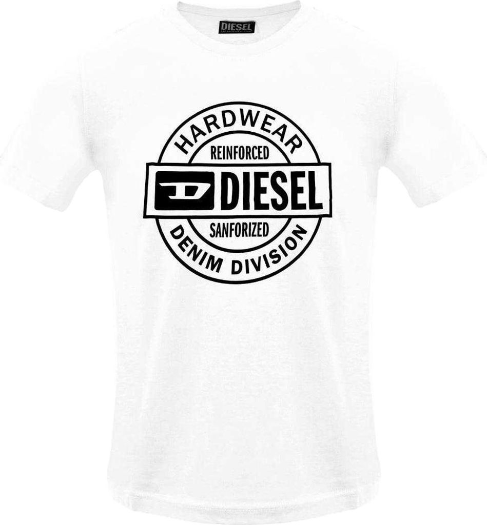 Diesel - "Hardware" T-Shirt für Herren SY1446 (L) (Weiß)