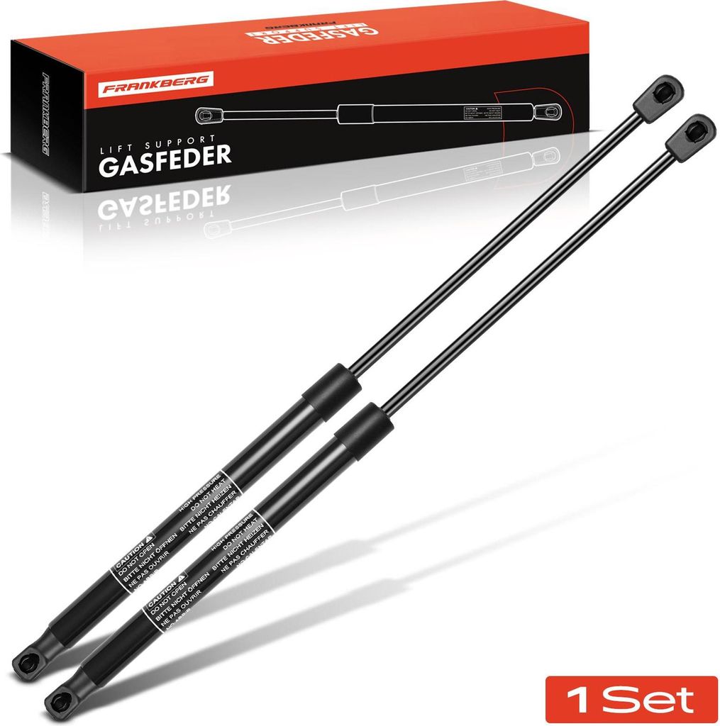 Frankberg 2x Gasfeder Dämpfer Heckklappe für Nissan Micra II K11 Schrägheck 1992-2003