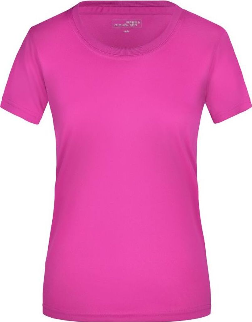 Funktions T-Shirt für Freizeit und Sport pink, Gr. XS Produktbild 