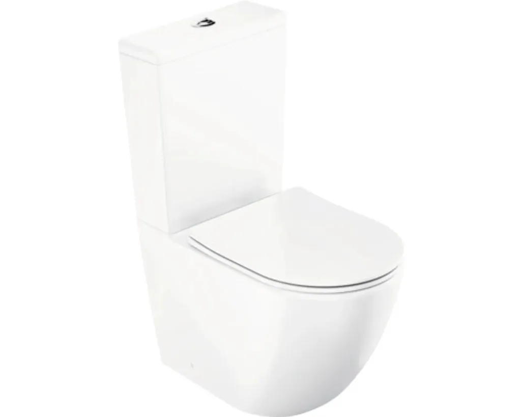 WC à poser pour salle de bain moderne RAVAK Optima blanc série X01870