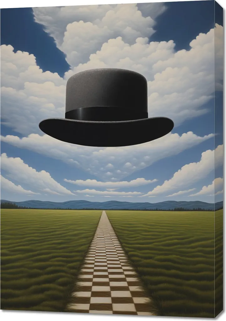 Tableau Image 70 x 100 cm Le chemin des destinées inattendues Déco