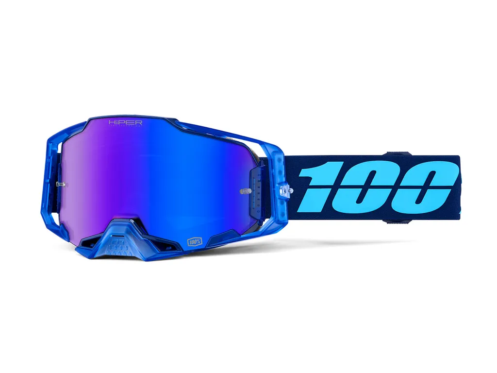 Masque 100% Armega avec Écran HiPER Verspiegelt pour une Vision MX Optimale