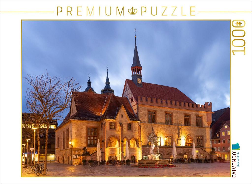 CALVENDO Puzzle Ein Motiv aus dem Kalender Niedersachsen - Göttingen | 1000 Teile Lege-Größe 64x48cm Foto-Puzzle für glückliche Stunden