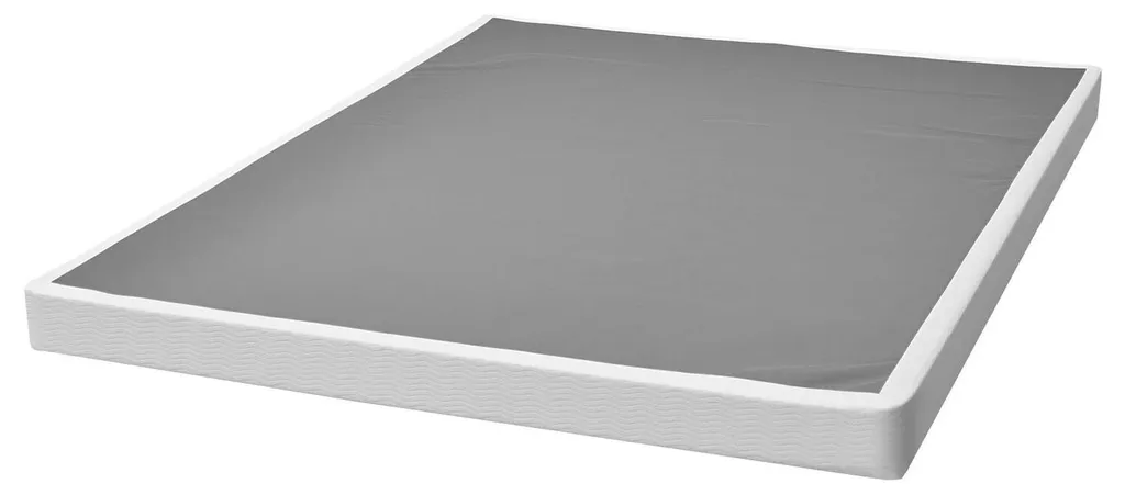 Sommier Queen Size en Tissu Lavable 150x200 - Structure Métal 1500kg+