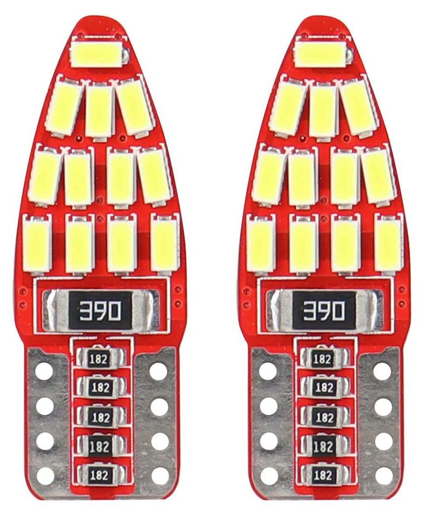 Set mit 2 LED-Standlichtlampen T10 W5W CANbus 3014 24 SMD Produktbild 