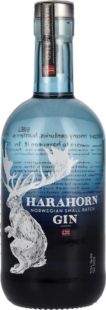 Harahorn Norwegian Small Batch Gin 46% Vol. 0,5l Produktbild 