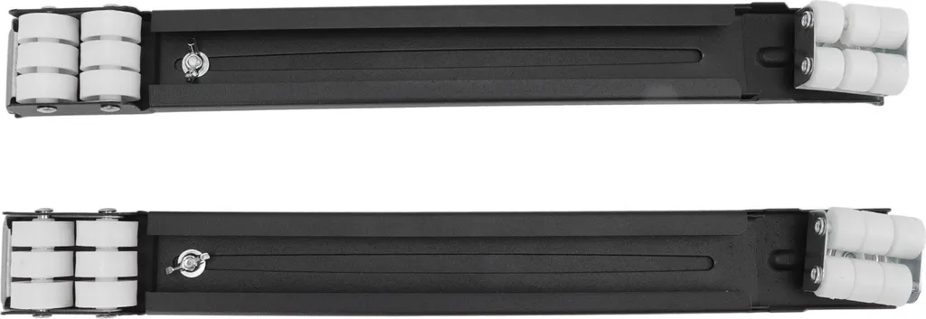 Base universelle extensible avec roues, support robuste 300 kg en noir