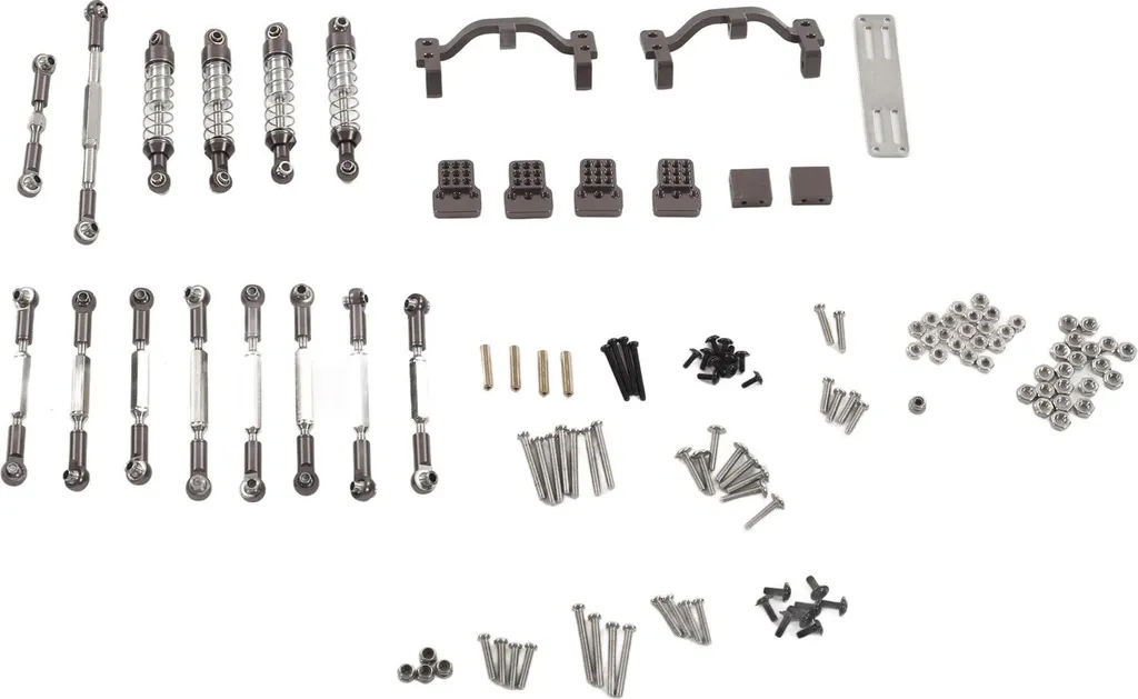 Amortisseur alu WPL C14 pour éliminer les blocages de suspension RC
