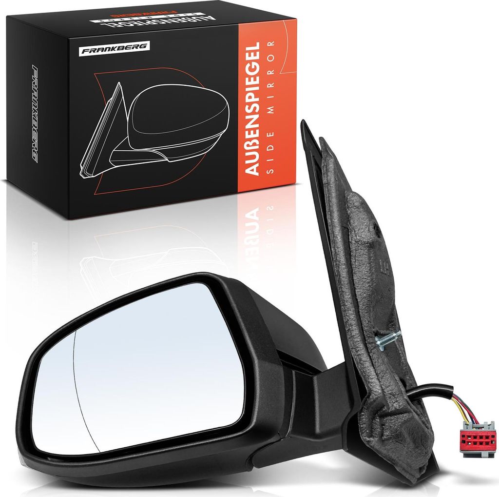 Frankberg 1x Außenspiegel Links für Ford Focus II DA DP HCP DB DH FCH DA DS FFS 2004-2012