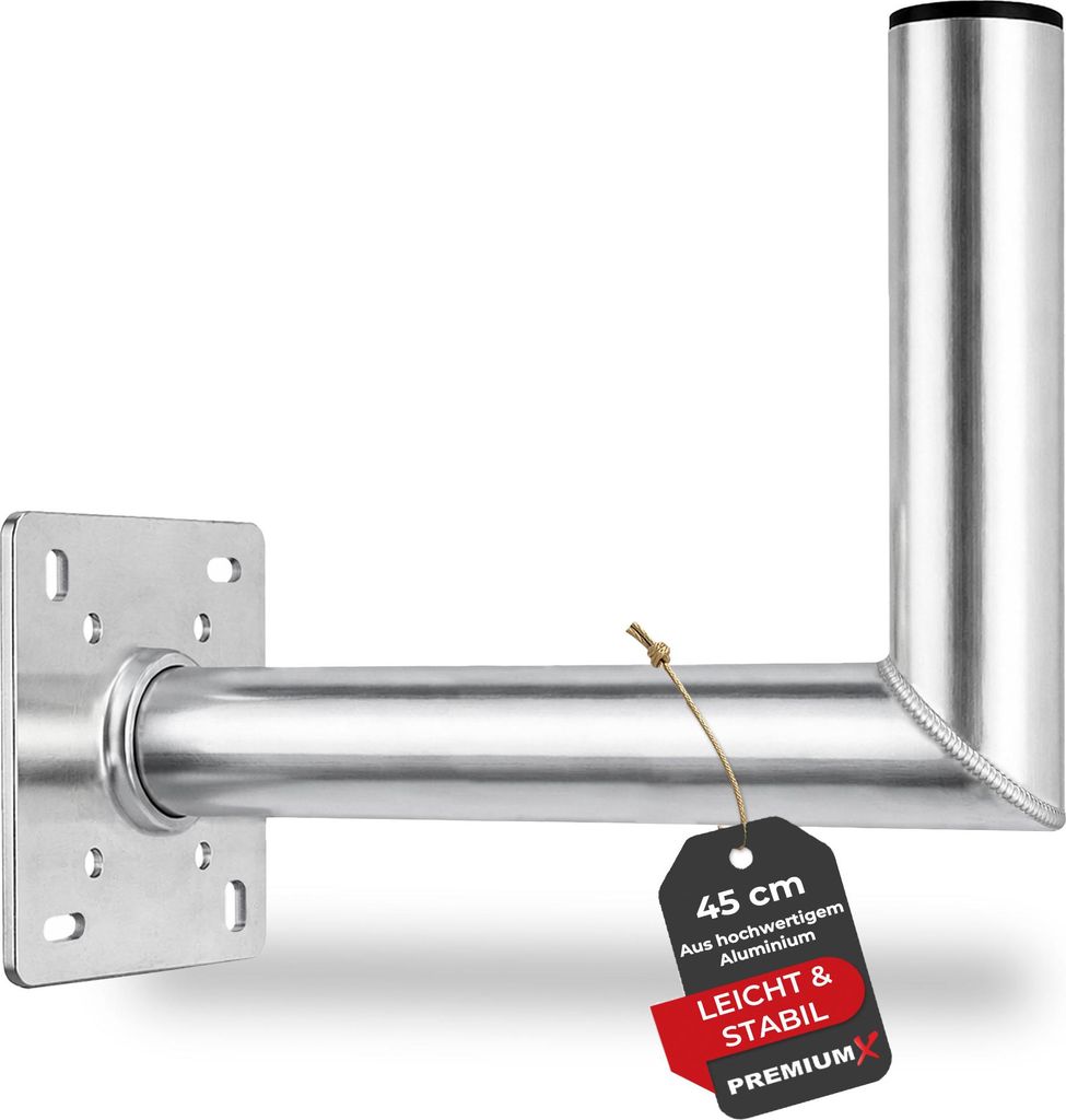 Wandhalter für SAT-Antennen, Alu, Ausleger 450mm Produktbild 