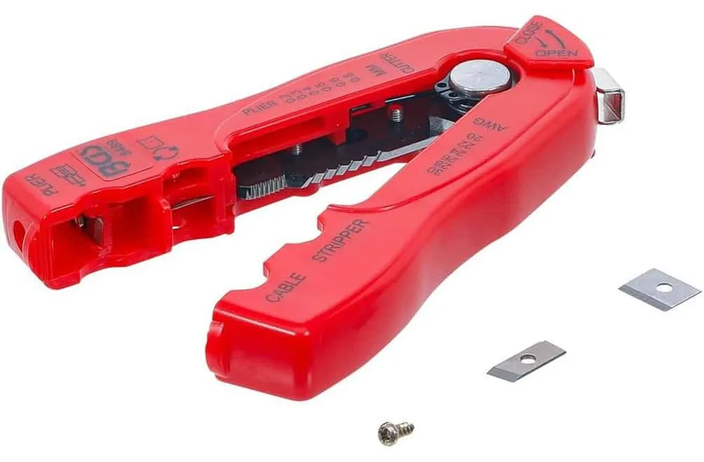 Pince à Dénuder Petite Section 0,2-0,8mm pour Électronique D-Work