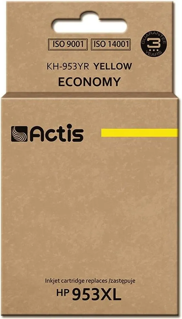 Analisi Tecnica: Cartuccia Actis KH-953YR Gialla per HP 953XL 25ml