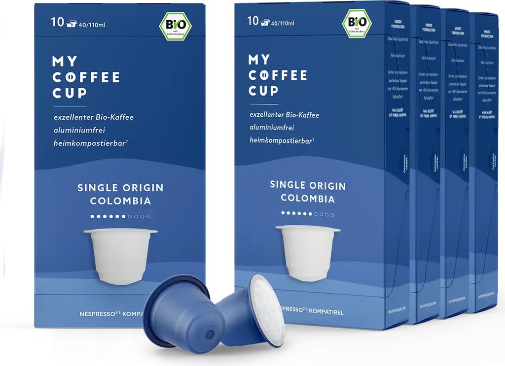 My Coffee Cup - Single Origin Colombia – 50 Kapseln
