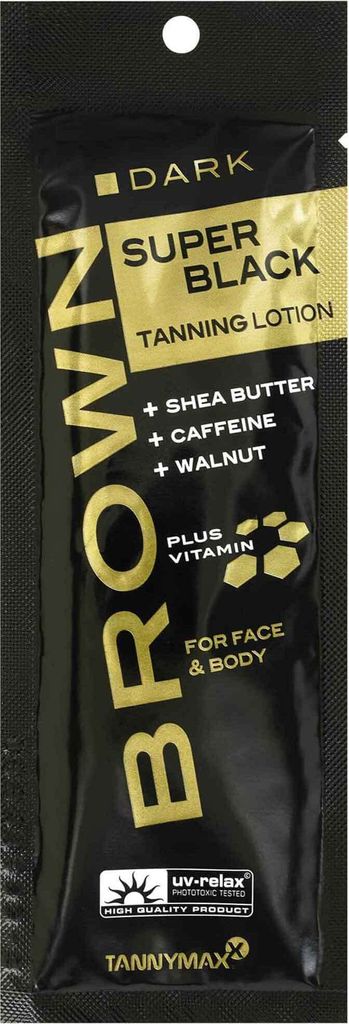 Tannymaxx Super Black Dark Tanning Lotion 1x15 ml Produktbild 