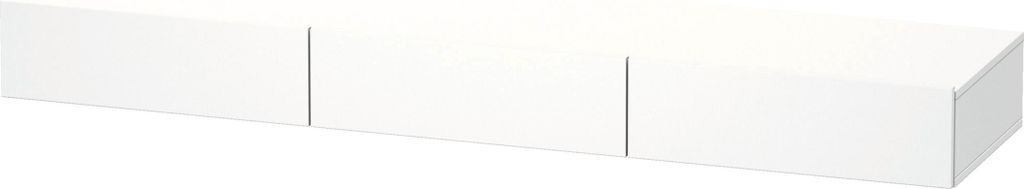 Duravit Schubkastenablage DURASTYLE 440 x 1800 x 150 mm weiss matt/weiss matt