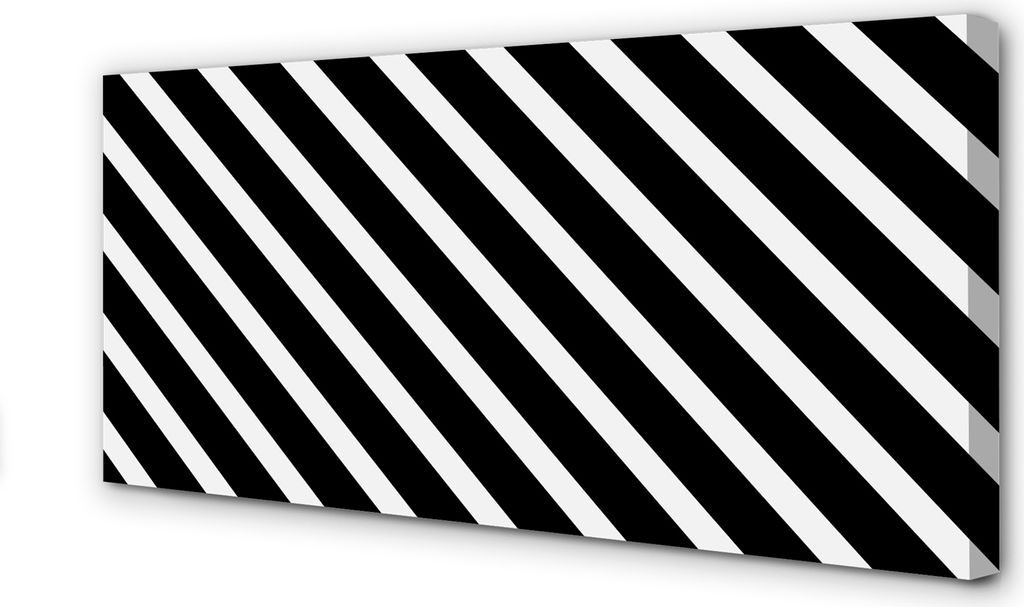 Leinwandbild 120x60 Wandkunst Zebrastreifen