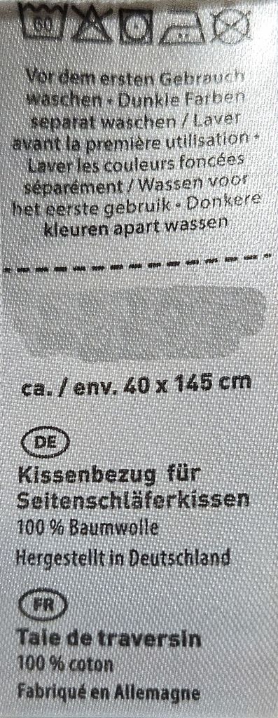 Seitenschläferkissen Bezug 30 X 90, Abstrakt Kissenbezug 30x90 Seitenschläferkissen, Sat