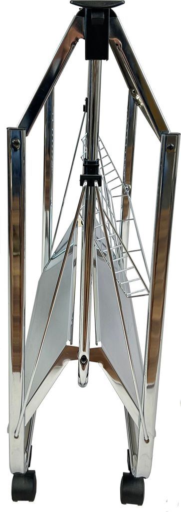 abc HOME | Servierwagen | Küchenwagen | verchromt | 70 cm H Produktbild 3