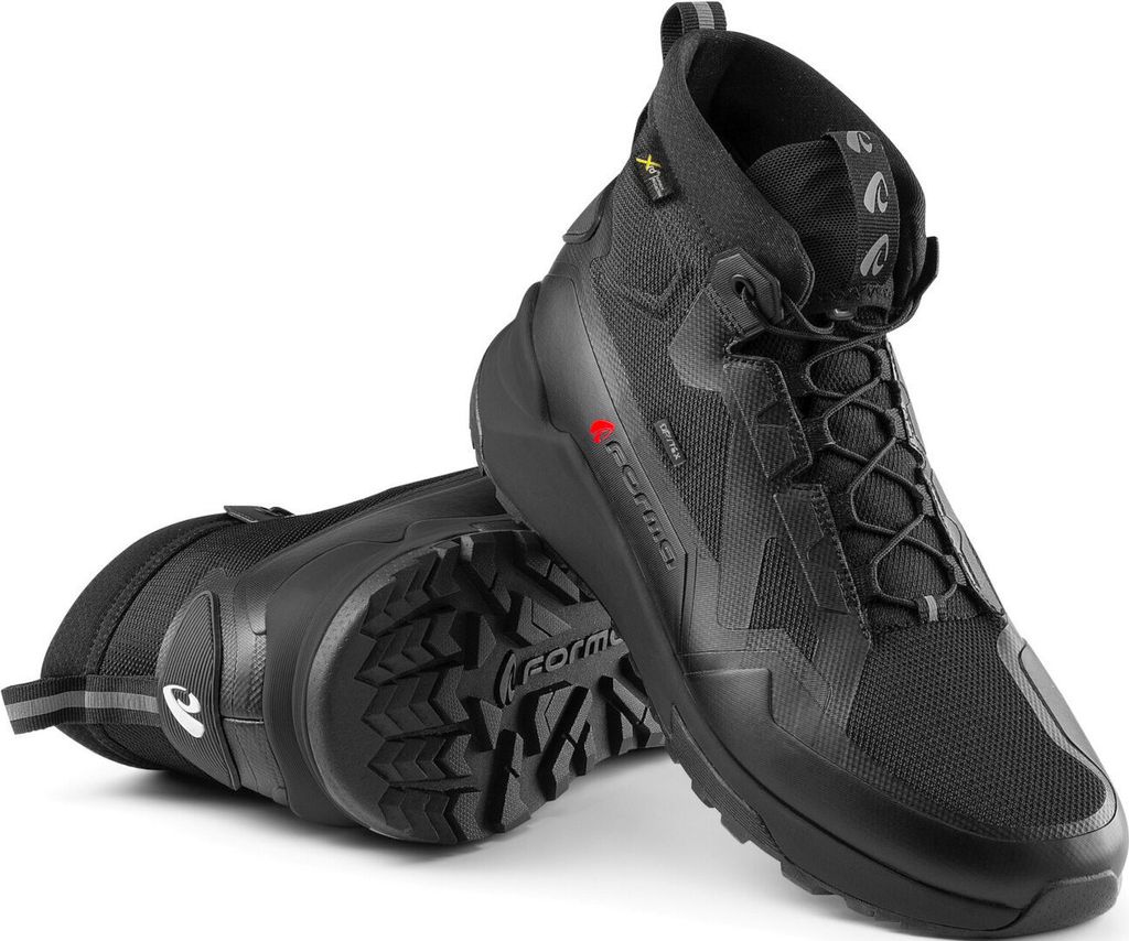 Forma Kumo Dry wasserdichte Motorradschuhe, schwarz/schwarz, 46