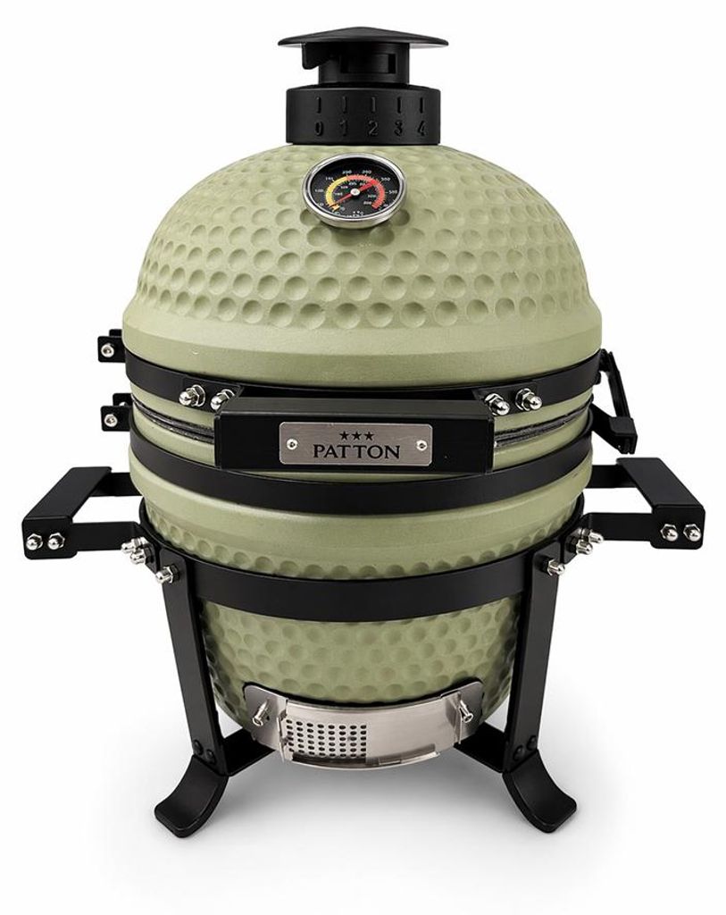 PATTON Kamado Grill Holzkohlegrill "PREMIUM", Grill Ø27cm, Produktbild 