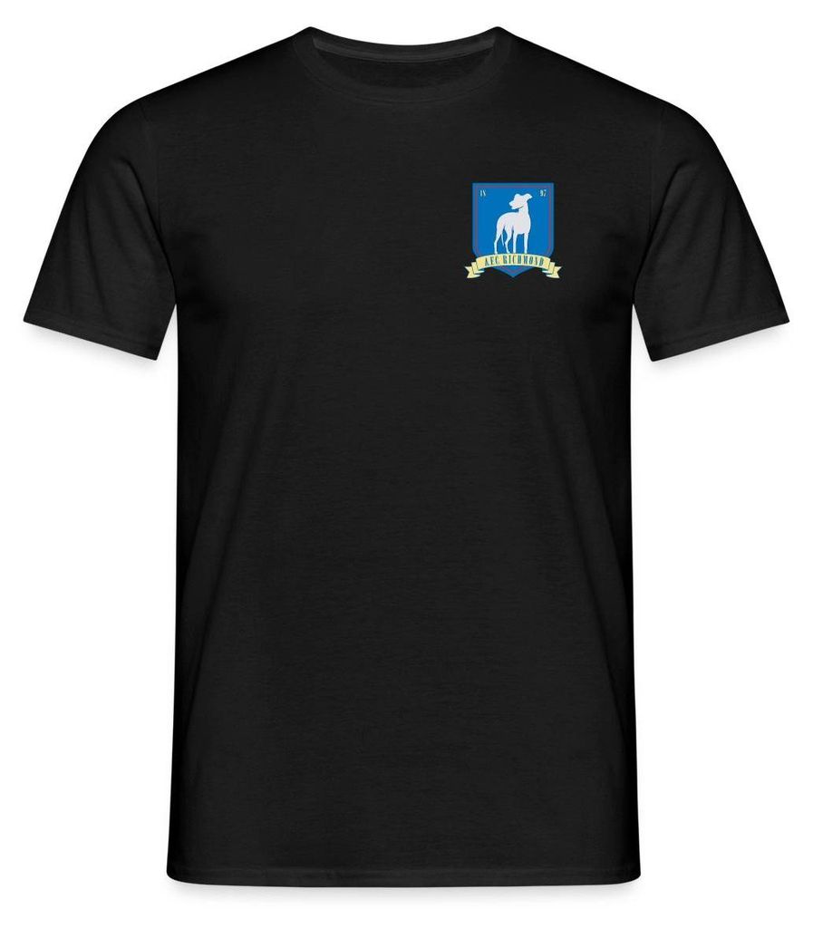 Spreadshirt Ted Lasso A.F.C Richmond Brust Logo Männer T-Shirt, XXL, Schwarz