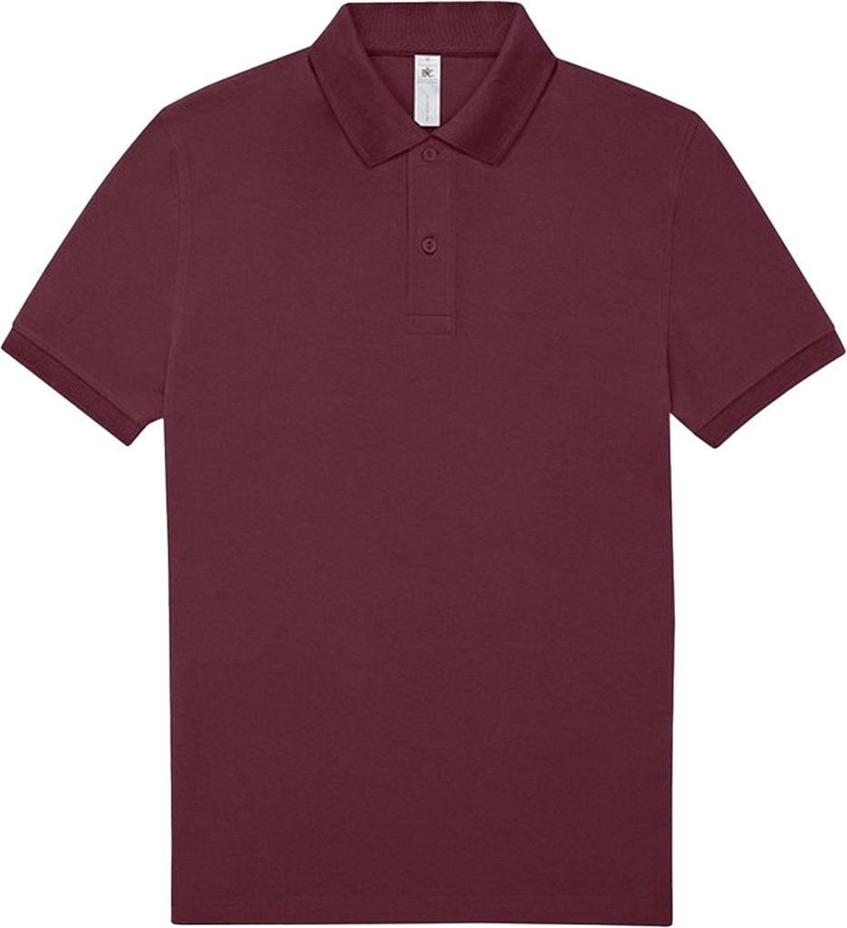B&C - Poloshirt für Herren RW8912 (M) (Burgunderrot)