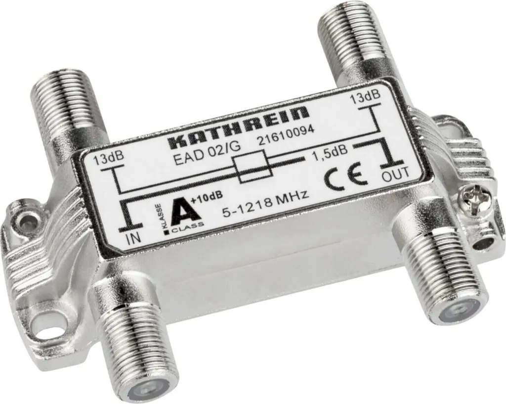 Dérivateur de Signal F Kathrein EAD 02/G 2 Voies pour Réseau Coaxial
